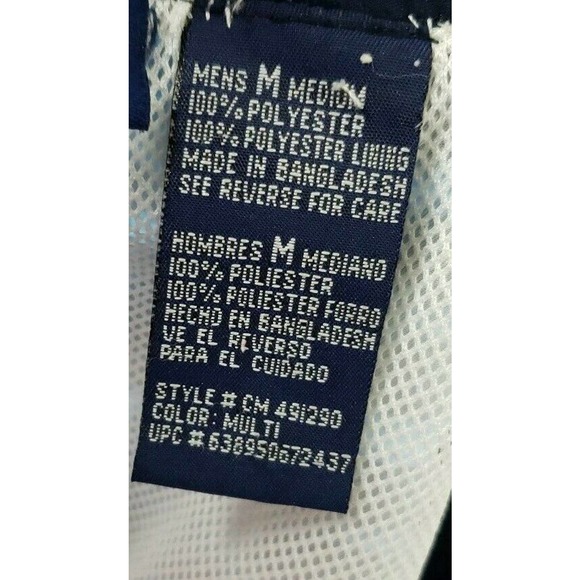 Catalina Swim Shorts Mens Size Medium Blue Trunks Island Fish Summer Beachwear - Picture 8 of 8